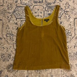 Holiday J Crew Velvet Top
